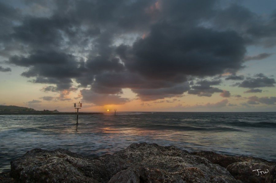 Hagåtña Channel Sunset
